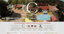 Desktop Screenshot of caravancamping.hu