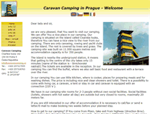 Tablet Screenshot of caravancamping.cz